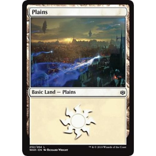 Plains (#252) (foil) | War of the Spark