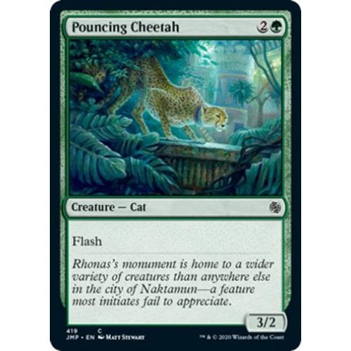 Pouncing Cheetah