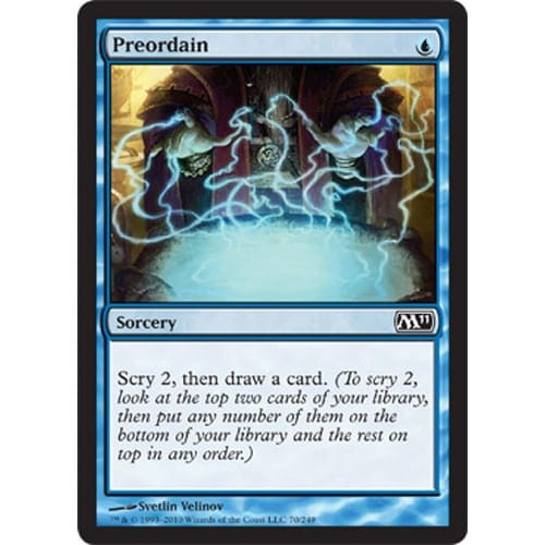 Preordain  (foil) | Magic 2011 Core Set