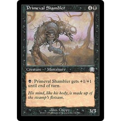 Primeval Shambler (foil) | Mercadian Masques