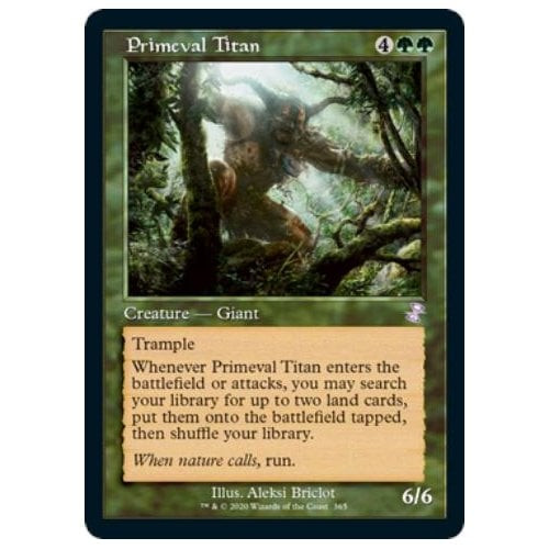 Primeval Titan (foil) | Time Spiral Remastered