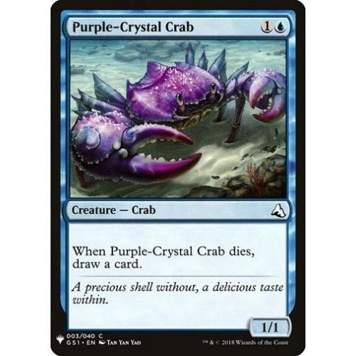 Purple-Crystal Crab | Mystery Booster