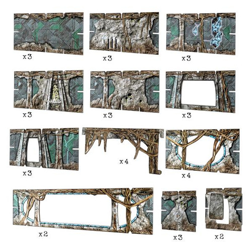 Modular Terrain: Sci-fi - Alien Catacombs