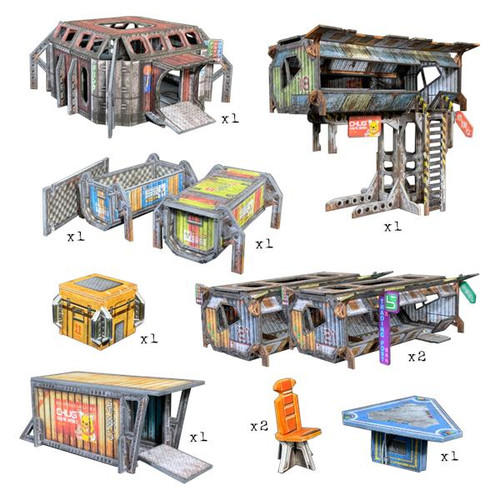 Modular Terrain: Sci-fi - Trader Encampment