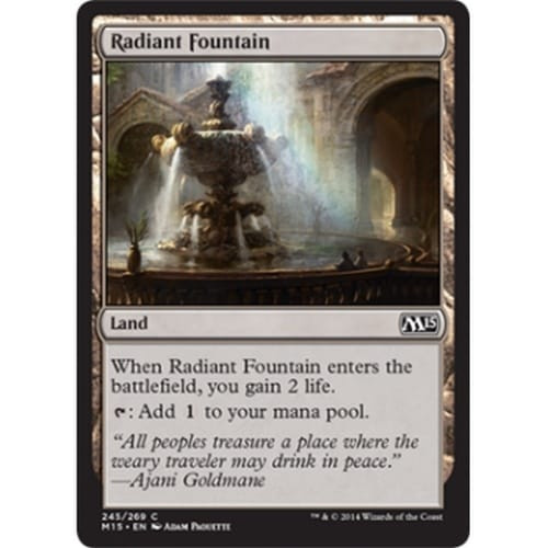 Radiant Fountain (foil) | Magic 2015 Core Set