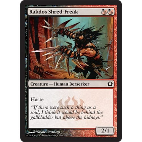 Rakdos Shred-Freak (foil)