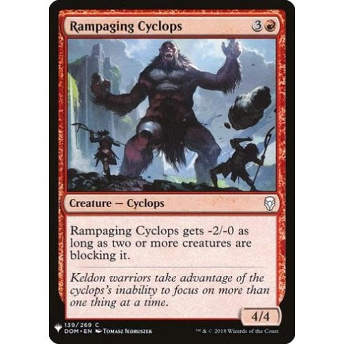 Rampaging Cyclops | Mystery Booster