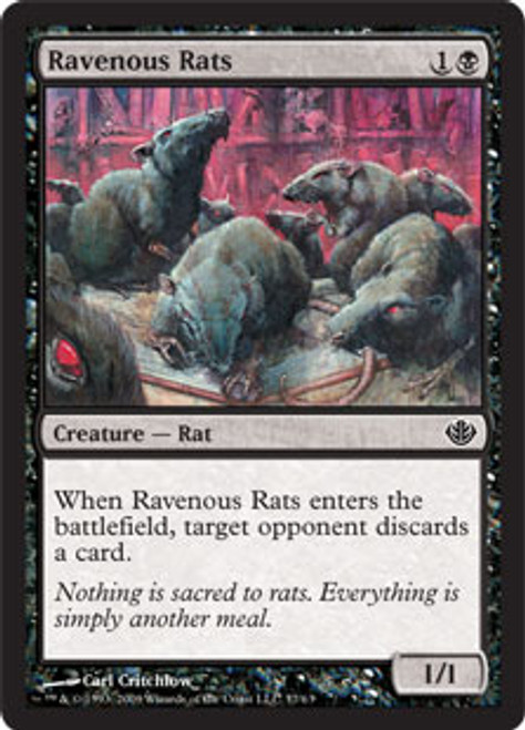 Ravenous Rats | Duel Decks: Garruk vs. Liliana