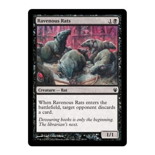 Ravenous Rats | Duel Decks: Izzet vs. Golgari