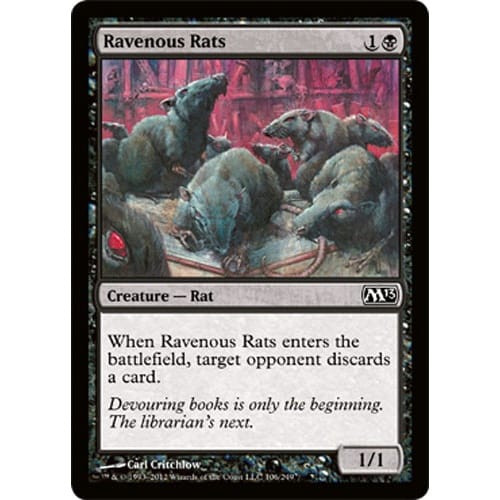 Ravenous Rats | Magic 2013 Core Set