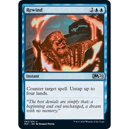 Rewind (foil) | Core Set 2021