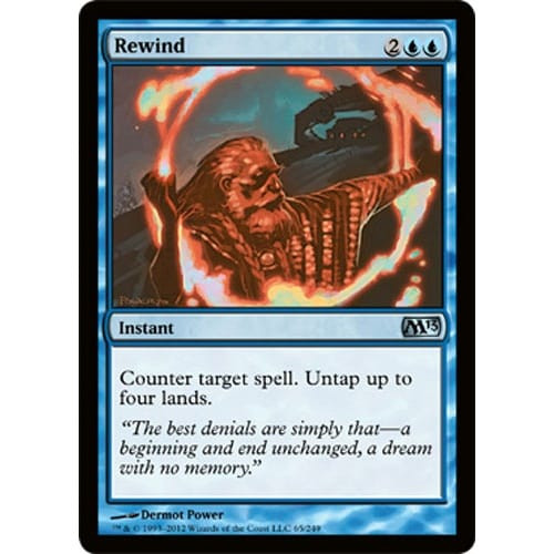 Rewind (foil) | Magic 2013 Core Set