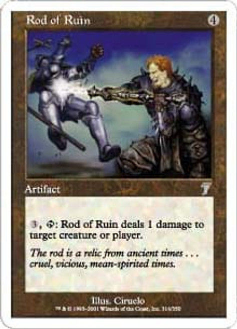 Rod of Ruin (foil) | 7th Edition