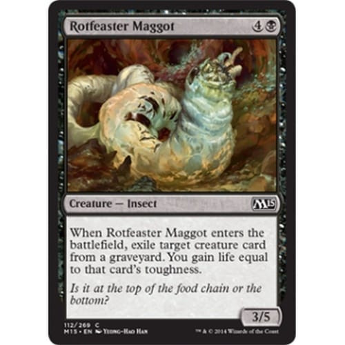 Rotfeaster Maggot (foil) | Magic 2015 Core Set