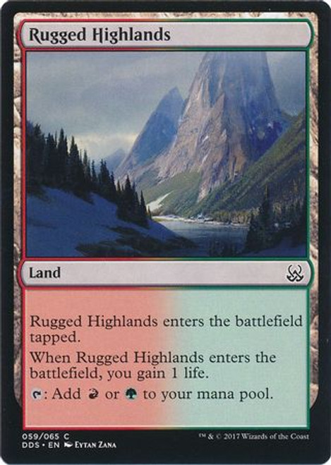 Rugged Highlands | Duel Decks: Mind vs. Might