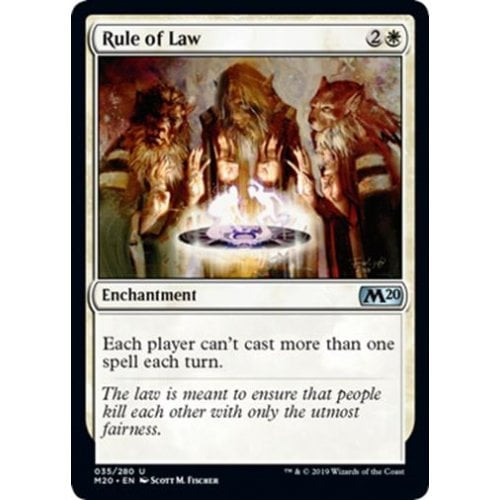 Rule of Law (foil) | Core Set 2020