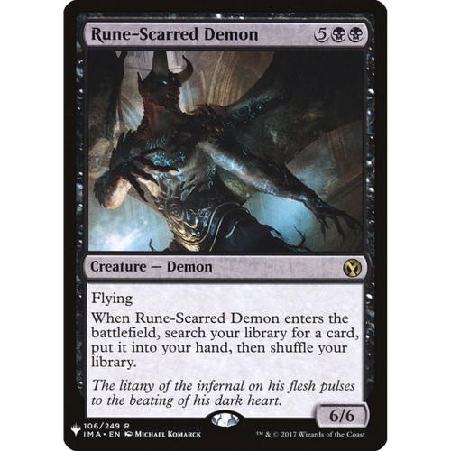 Rune-Scarred Demon