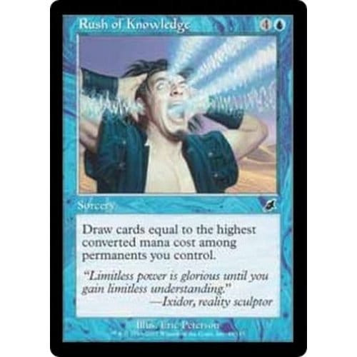 Rush of Knowledge (foil) | Scourge