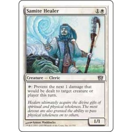 Samite Healer (foil) | 8th Edition