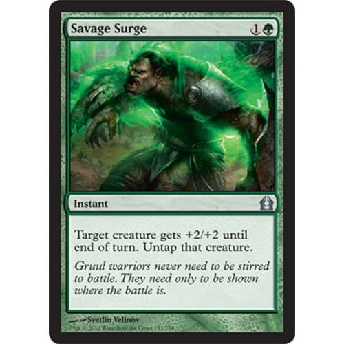 Savage Surge (foil)