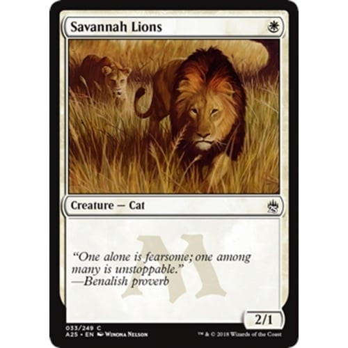 Savannah Lions (foil) | Masters 25