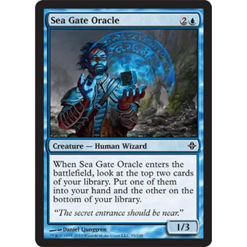 Sea Gate Oracle (foil) | Rise of the Eldrazi