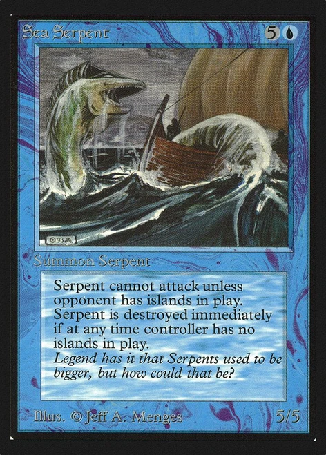 Sea Serpent (Not Tournament Legal)