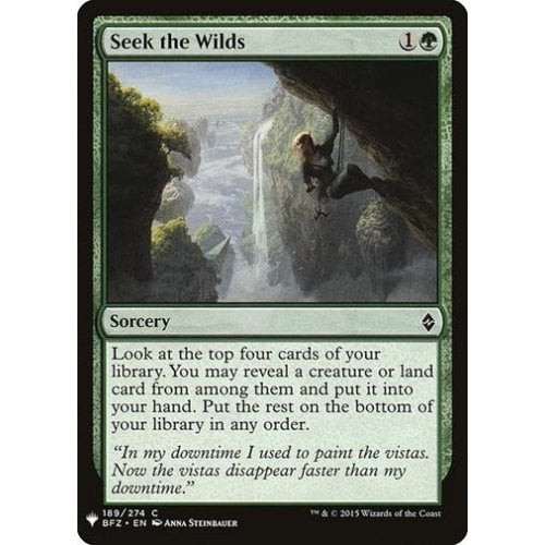Seek the Wilds | Mystery Booster