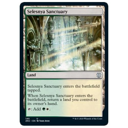 Selesnya Sanctuary | Zendikar Rising Commander