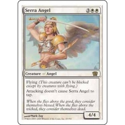 Serra Angel (foil) | 8th Edition