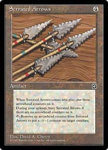Serrated Arrows