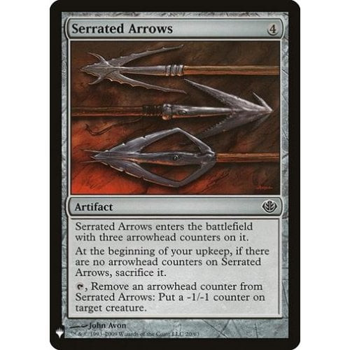 Serrated Arrows