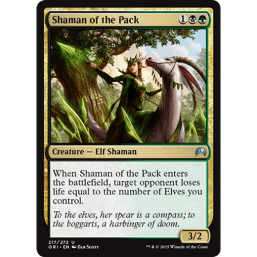 Shaman of the Pack (foil)