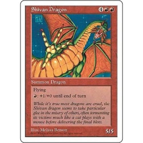 Shivan Dragon | 5th Edition