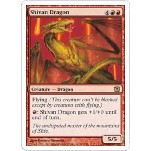 Shivan Dragon | 9th Edition