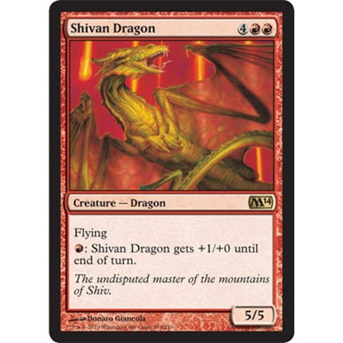 Shivan Dragon (foil)