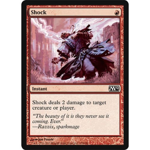 Shock (foil) | Magic 2012 Core Set