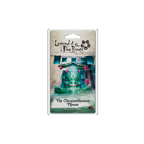 Legend of the Five Rings: The Card Game Imperial Cycle 4/6 - The Chrysanthemum Throne Dynasty Pack