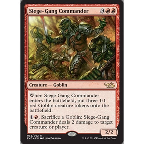 Siege-Gang Commander (foil)