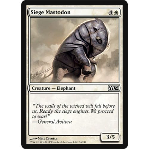 Siege Mastodon