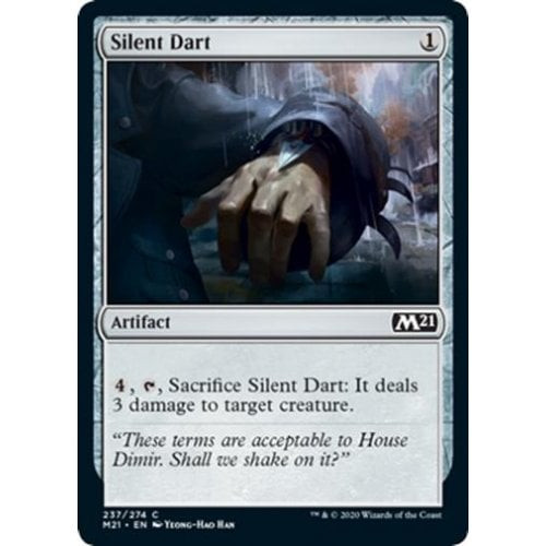 Silent Dart (foil) | Core Set 2021