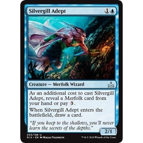 Silvergill Adept (foil) | Rivals of Ixalan