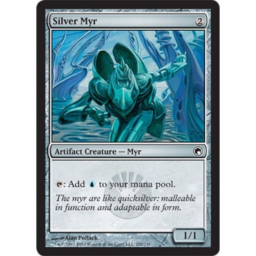 Silver Myr (foil) | Scars of Mirrodin