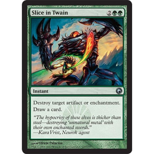 Slice in Twain (foil)
