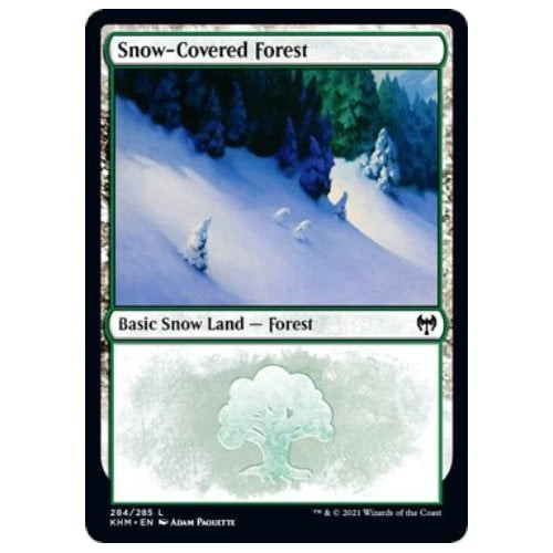 Snow-Covered Forest (foil) (#284)