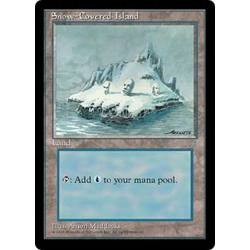 Snow-Covered Island