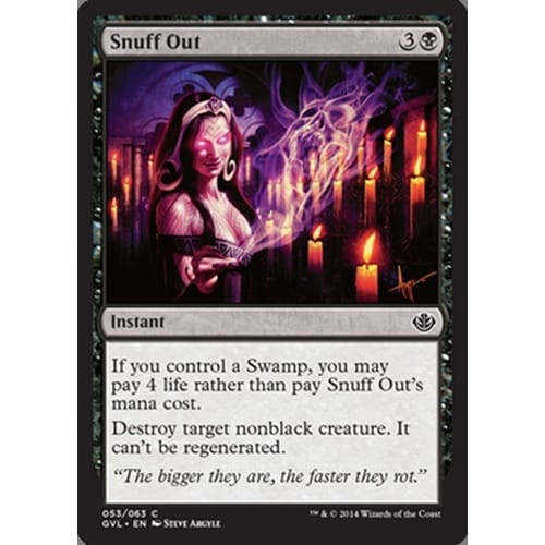 Snuff Out | Duel Decks Anthology