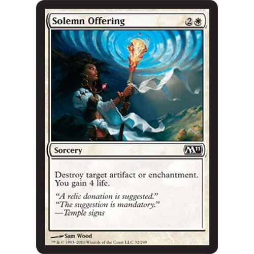 Solemn Offering  (foil)