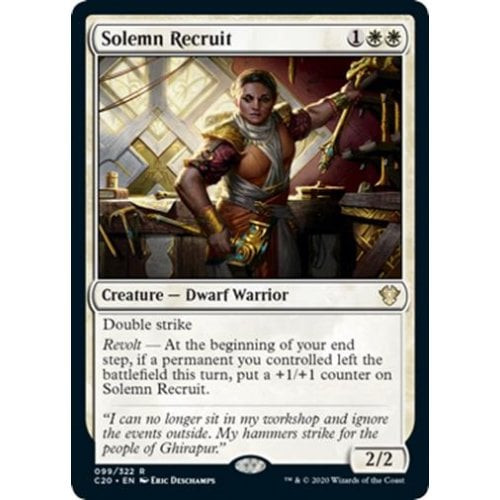 Solemn Recruit | Commander 2020