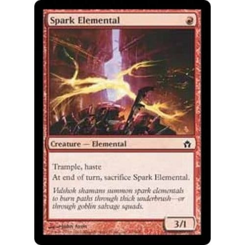 Spark Elemental (foil) | Fifth Dawn